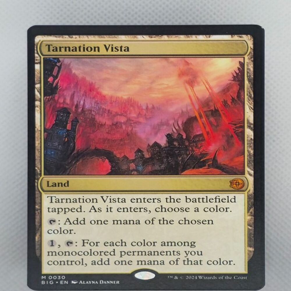 MTG Tarnation Vista #30 Magic The Big Score